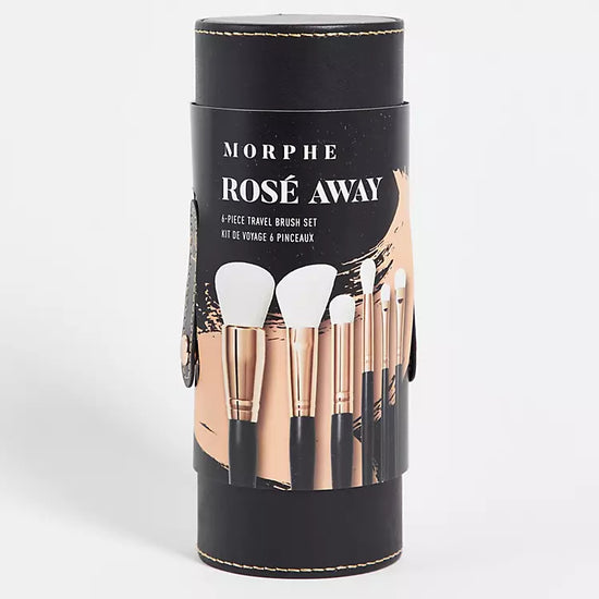 Morphe Rose away 6 pieces travel brush kit