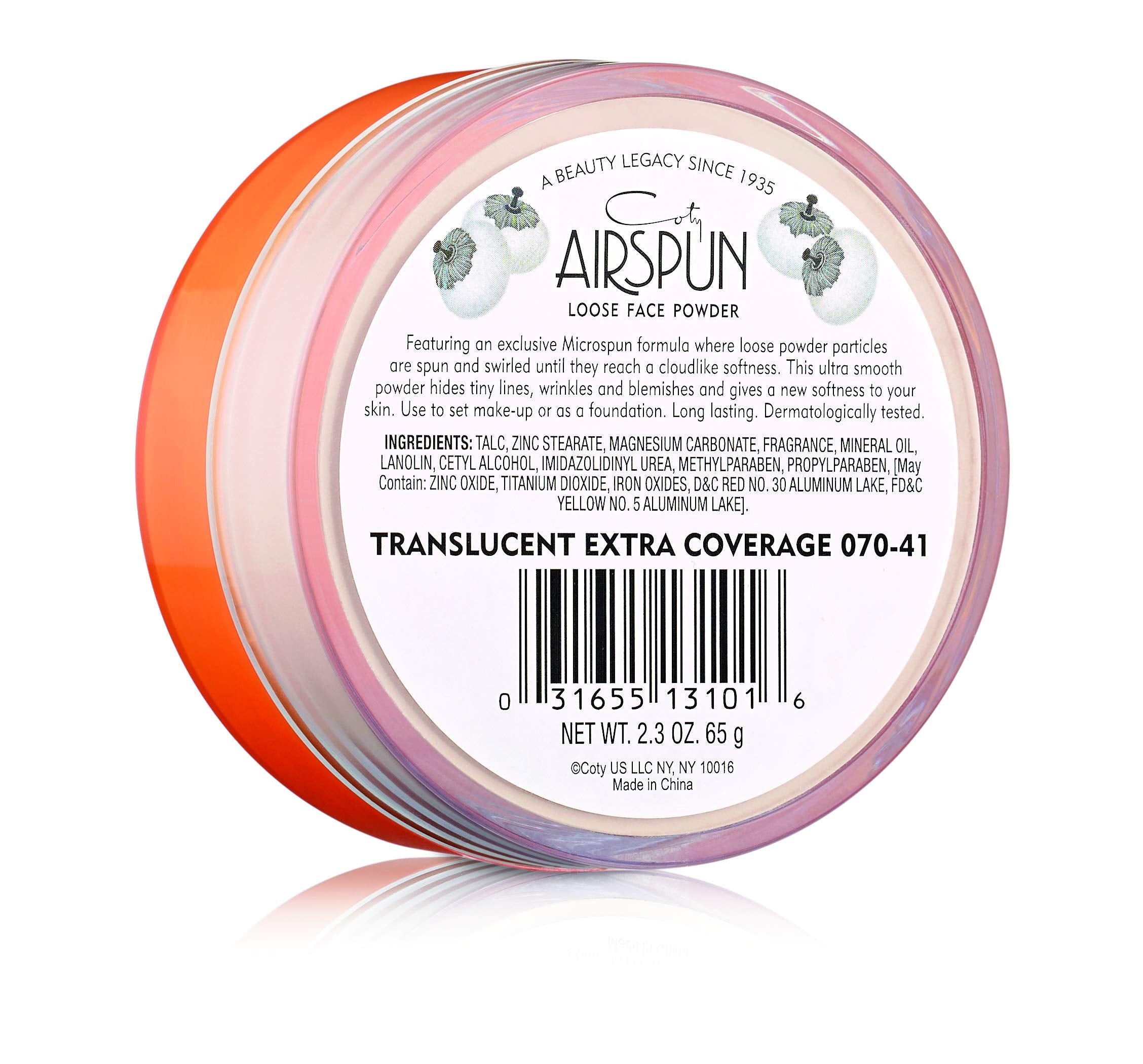 COTY - Airspun Loose Face Powder Translucent Extra Coverage