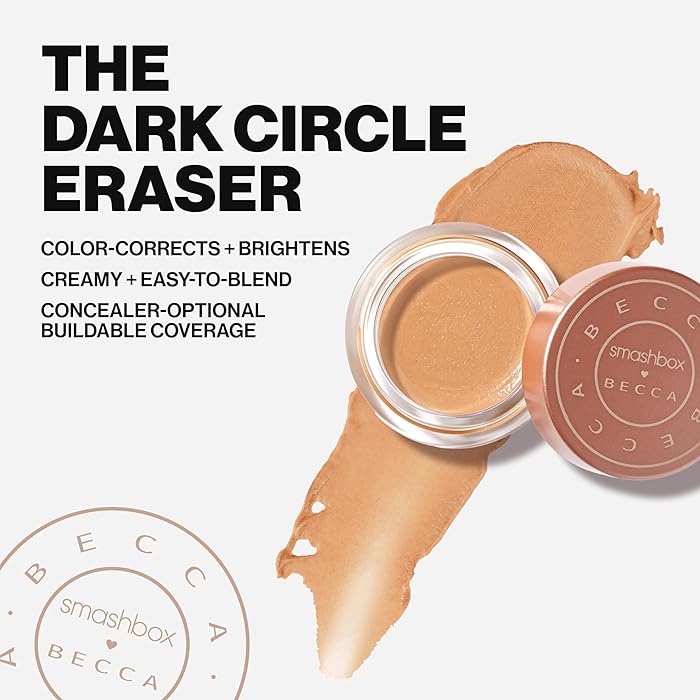 Smashbox X BECCA Full Coverage Under Eye Brightening Cream Corrector for Dark Circles