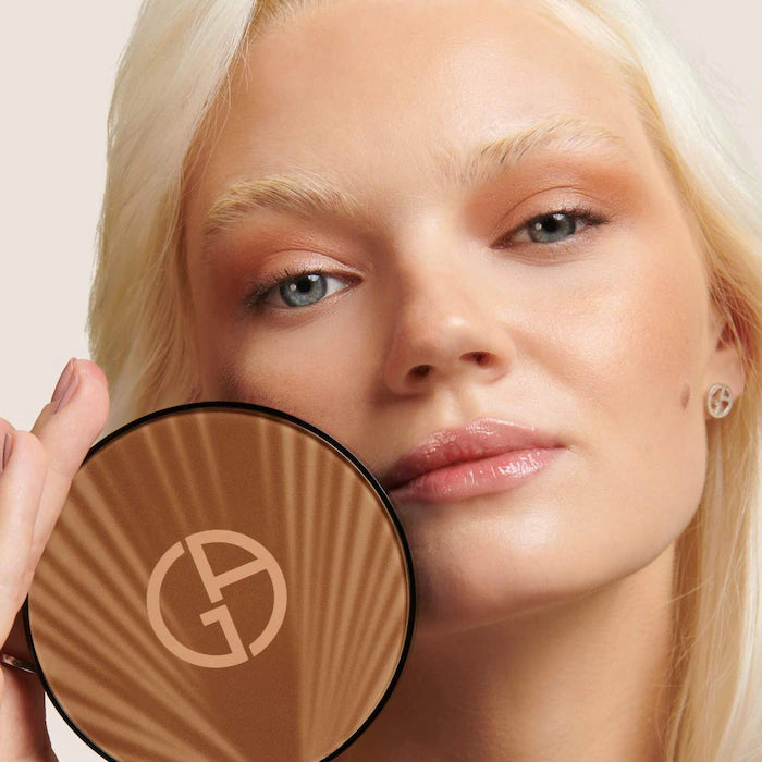 Armani bronzing powder for natural sun-kissed warmth