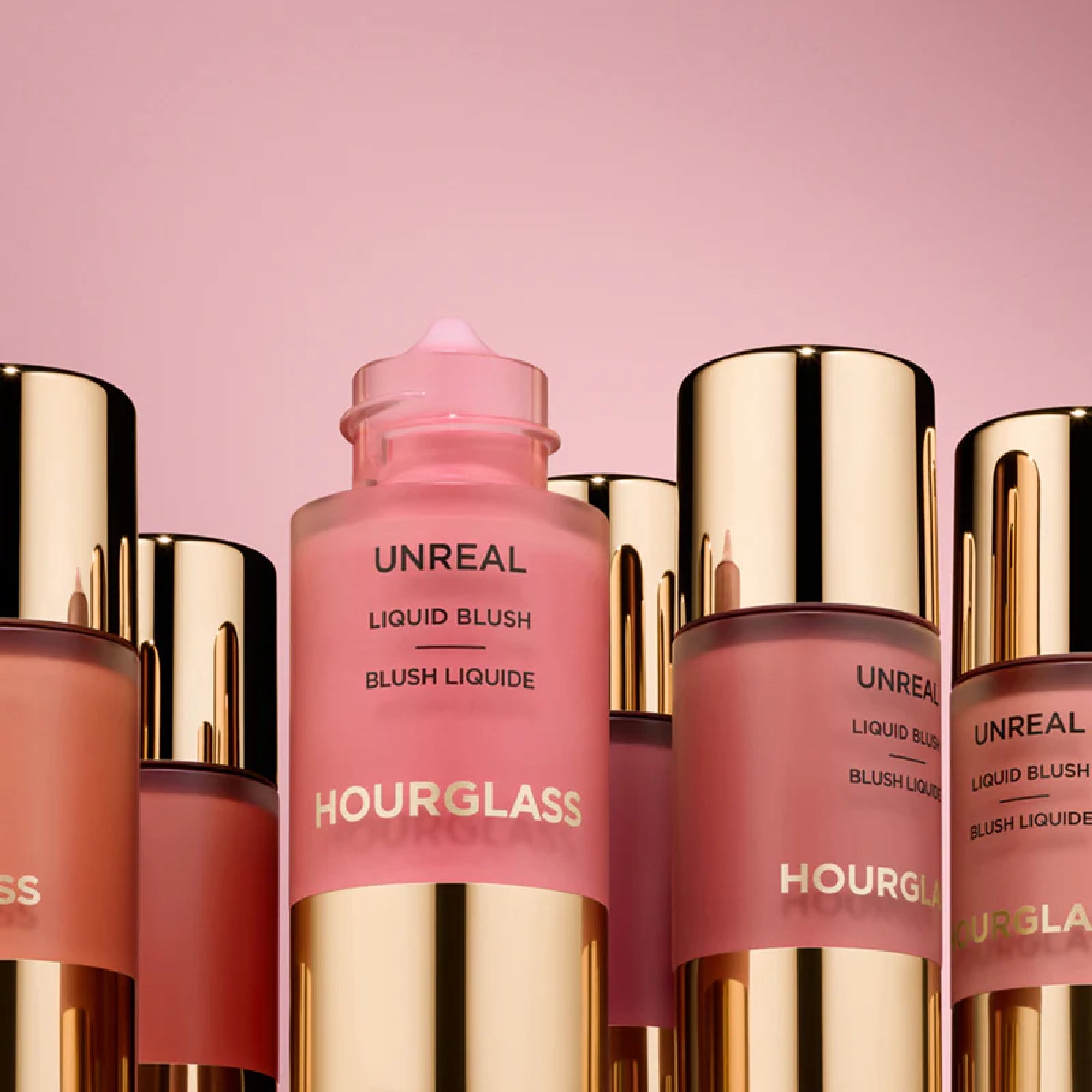 Hourglass Unreal Liquid Blush Scene shade buildable cheek color
