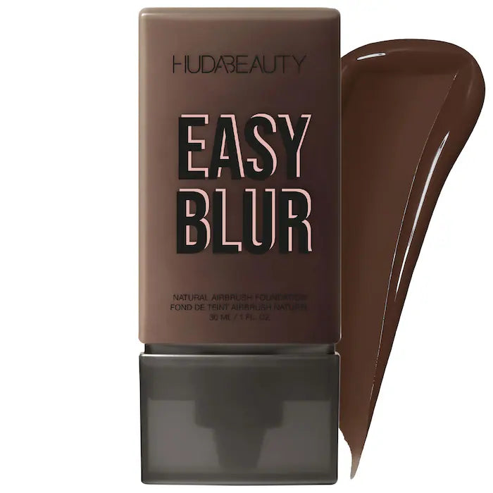 Easy Blur Foundation swatches – smooth blendable finish