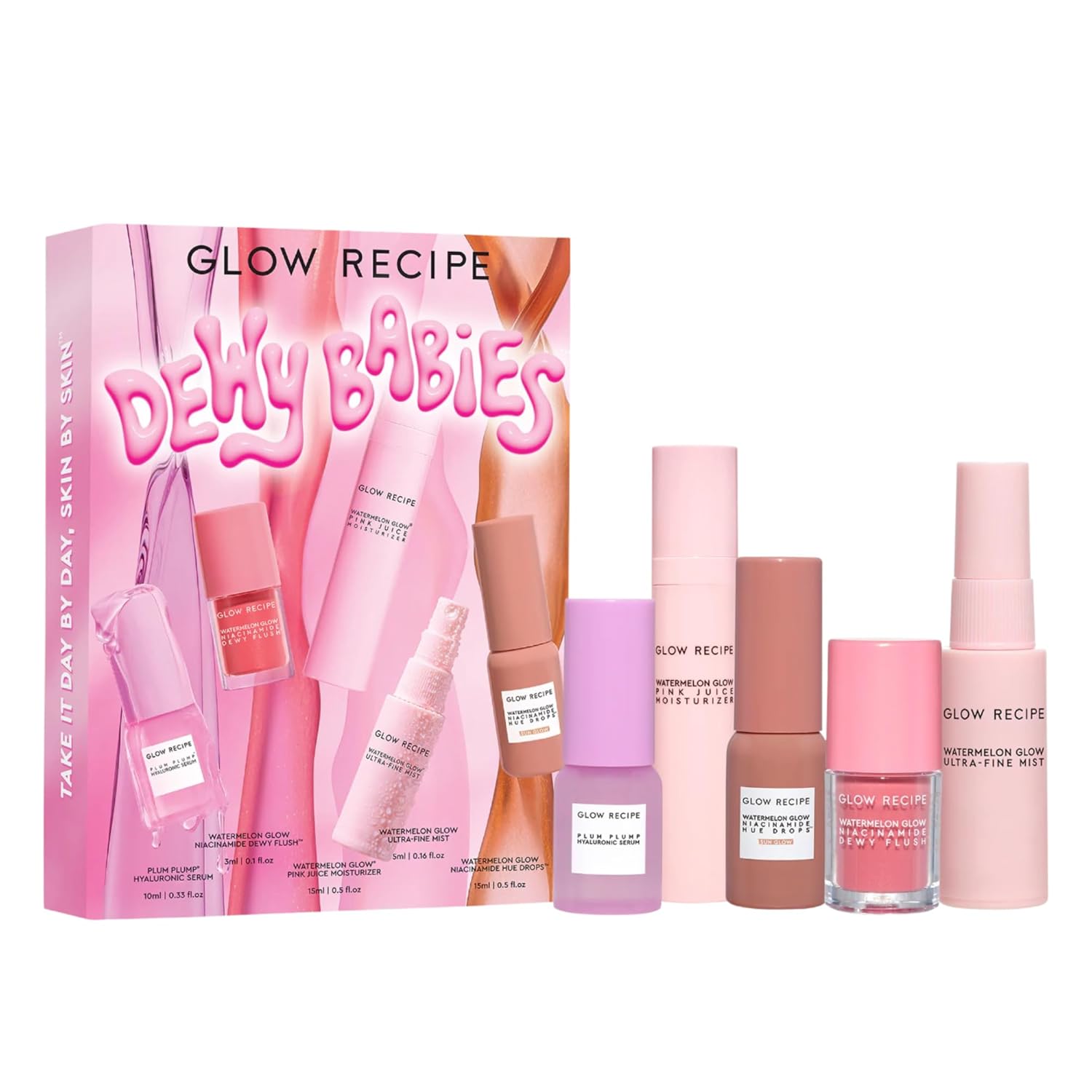 Glow Recipe Fruit Babies Glow and Soothe Kit travel size products
