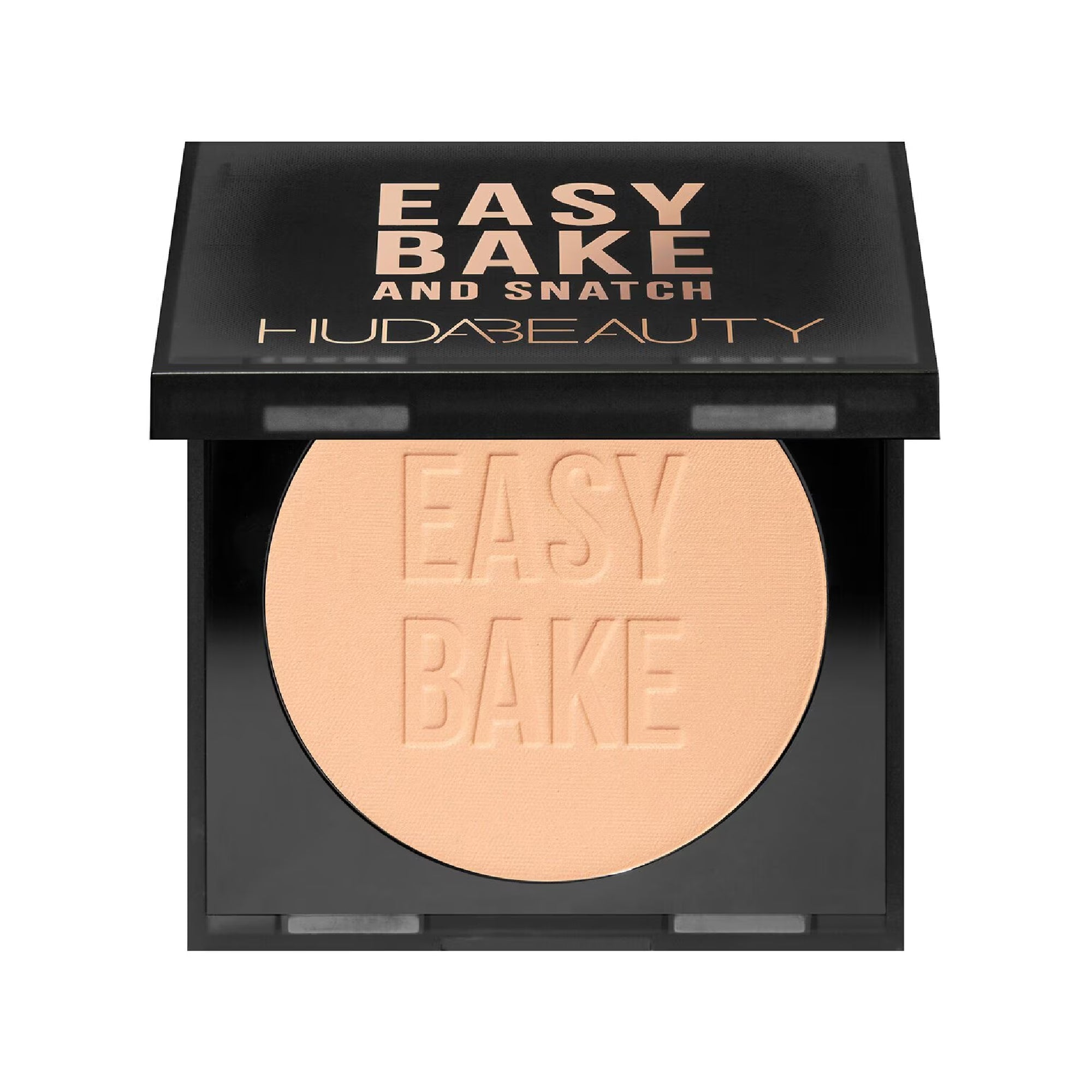 Huda Beauty Easy Bake Snatch Setting Powder Cherry Blossom shade pore blurring
