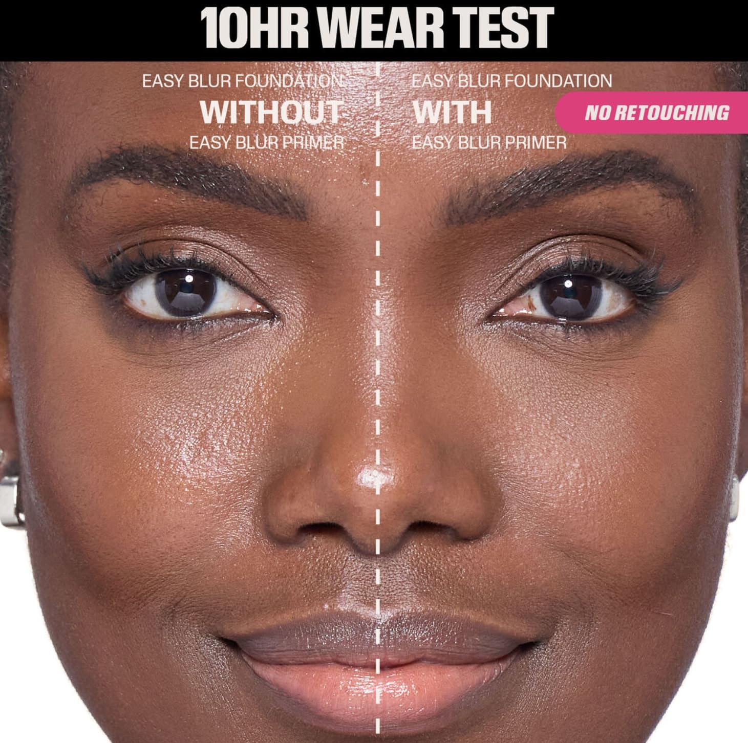 Huda Beauty Glowish Blur Jam Silicone Free Primer pore minimizing soft focus finish
