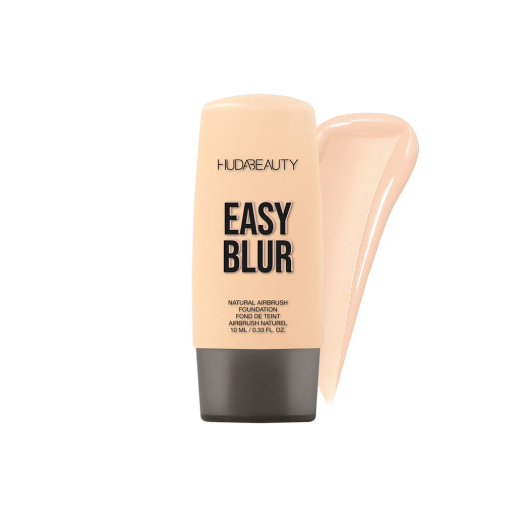 Huda Beauty Mini Easy Blur Foundation Latte 300N medium shade buildable coverage