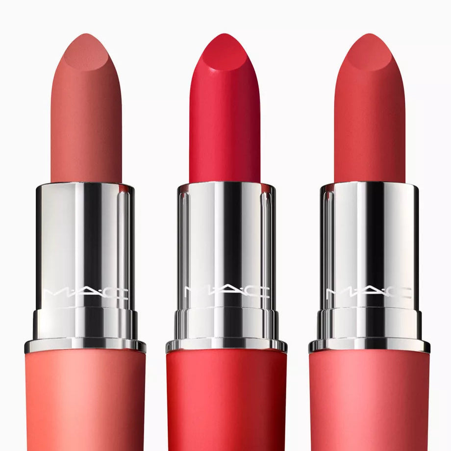 MAC Hail to the Chic Lipstick Trio Set luxe gift packaging back view

