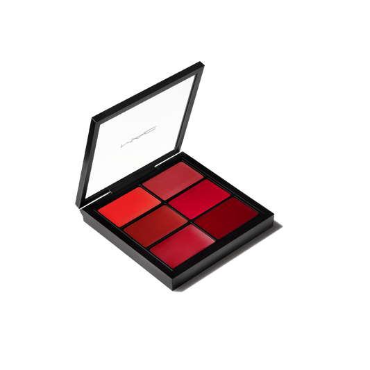 MAC Pro Lip Palette 6 Editorial Reds professional red lip palette six shades Pakistan