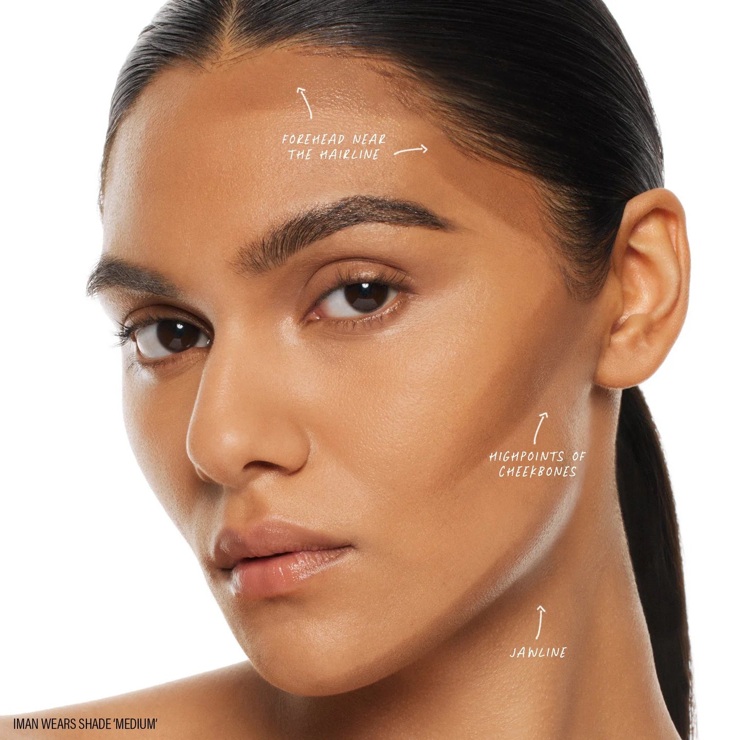 Makeup By Mario SoftSculpt Shaping Stick angled buffing brush blending cheekbone contour