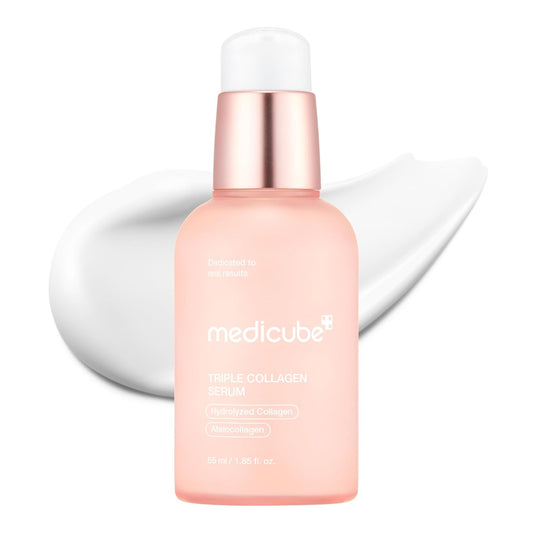 Medicube Triple Collagen Serum 55ml elasticity hydration radiant glow Korean serum Pakistan