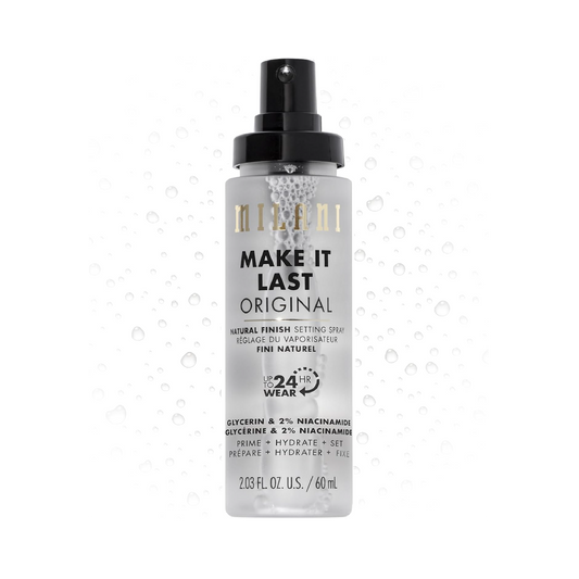 Milani Make It Last Original Natural Finish Setting Spray 16hr long lasting mist Pakistan
