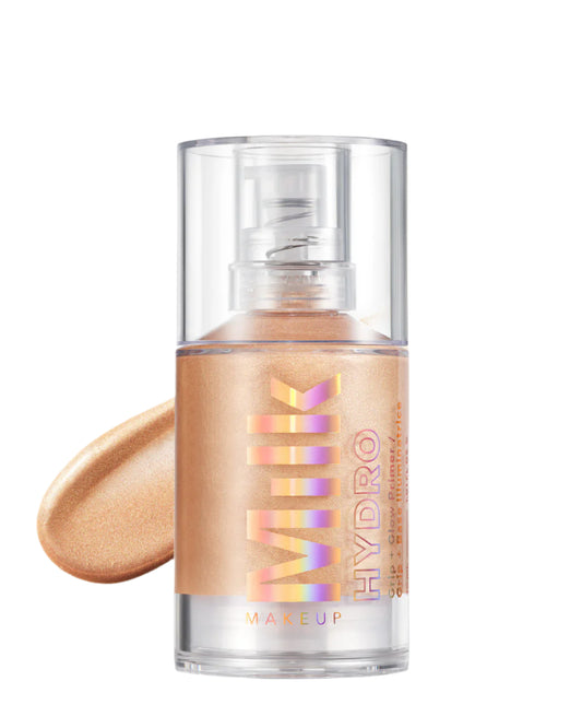 Milk Makeup Hydro Grip Plus Glow Illuminating Primer 10ml aloe water hyaluronic acid light reflecting Pakistan