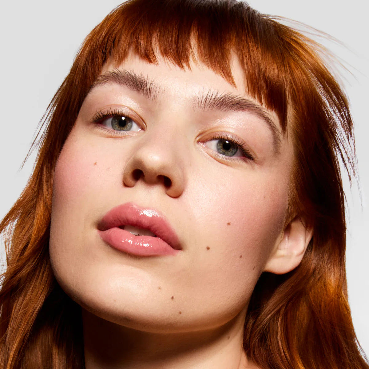 Milk Makeup Hydro Grip Plus Glow Primer application model dewy lit from within finish