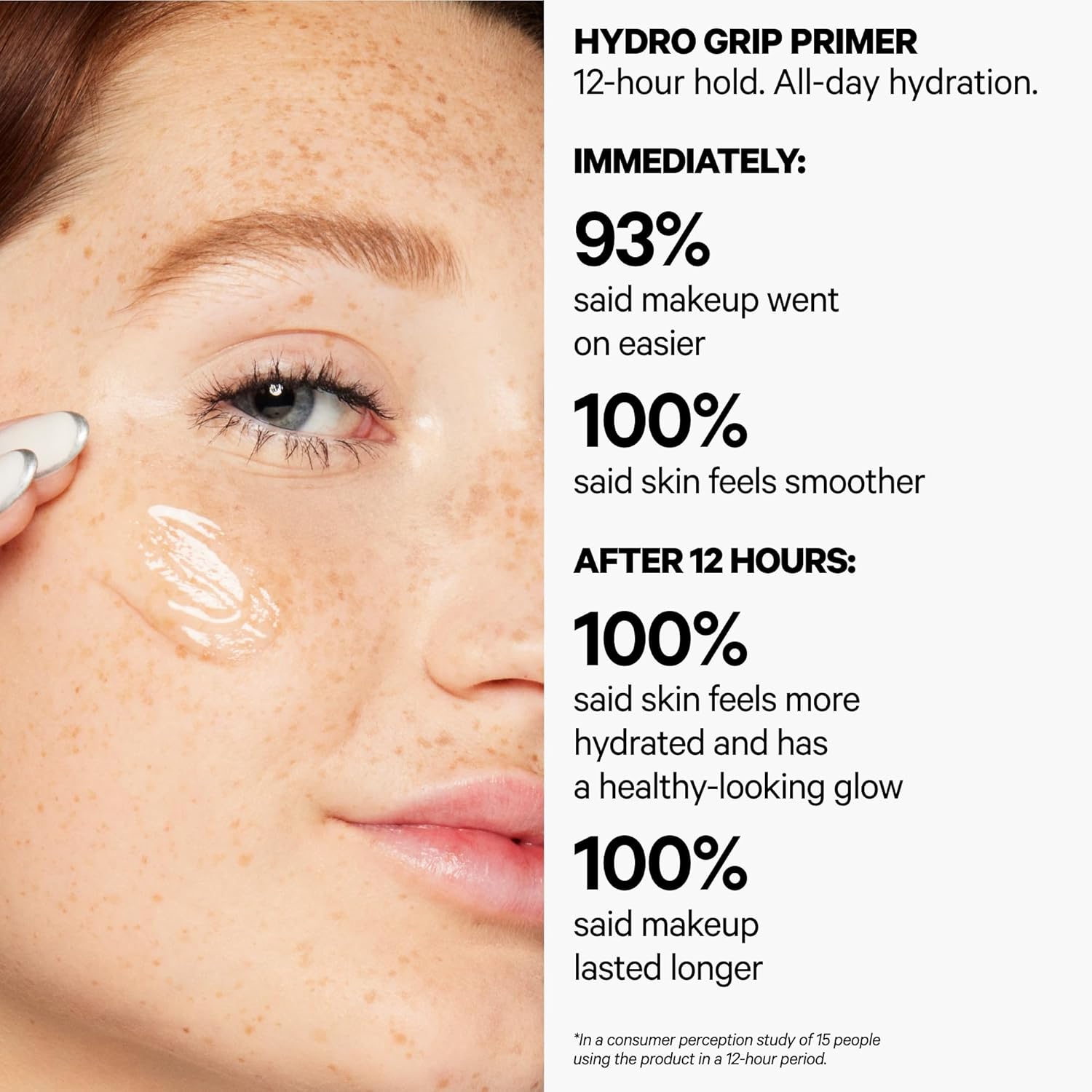 Milk Makeup Hydro Grip Primer 4ml mini size smooth dewy base texture