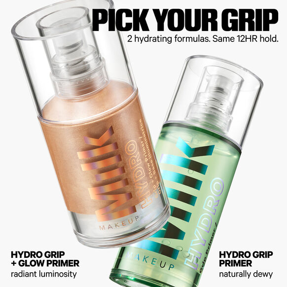 Milk Makeup Mini Hydro Grip Primer Pre-Game Pack Set smooth dewy base texture