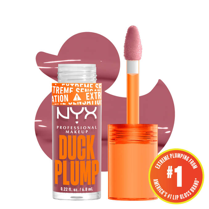 NYX Duck Plump High Pigment Plumping Lip Gloss Lilac on Lock purple plumping gloss Pakistan