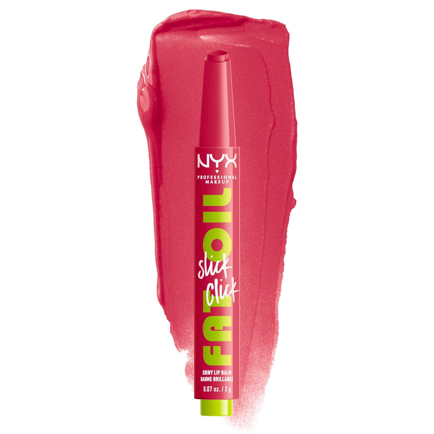 NYX Professional Makeup Fat Oil Slick Click Double Tap sheer tinted lip balm Pakistan
