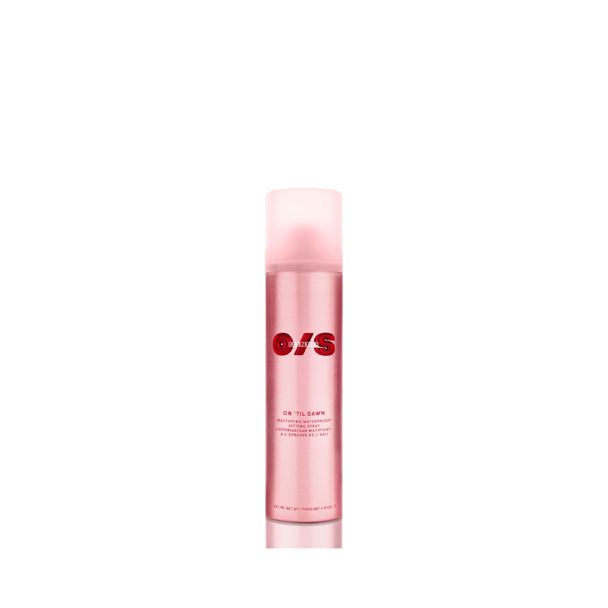 ONE SIZE On Til Dawn Setting Spray 46ml travel size matte waterproof mist