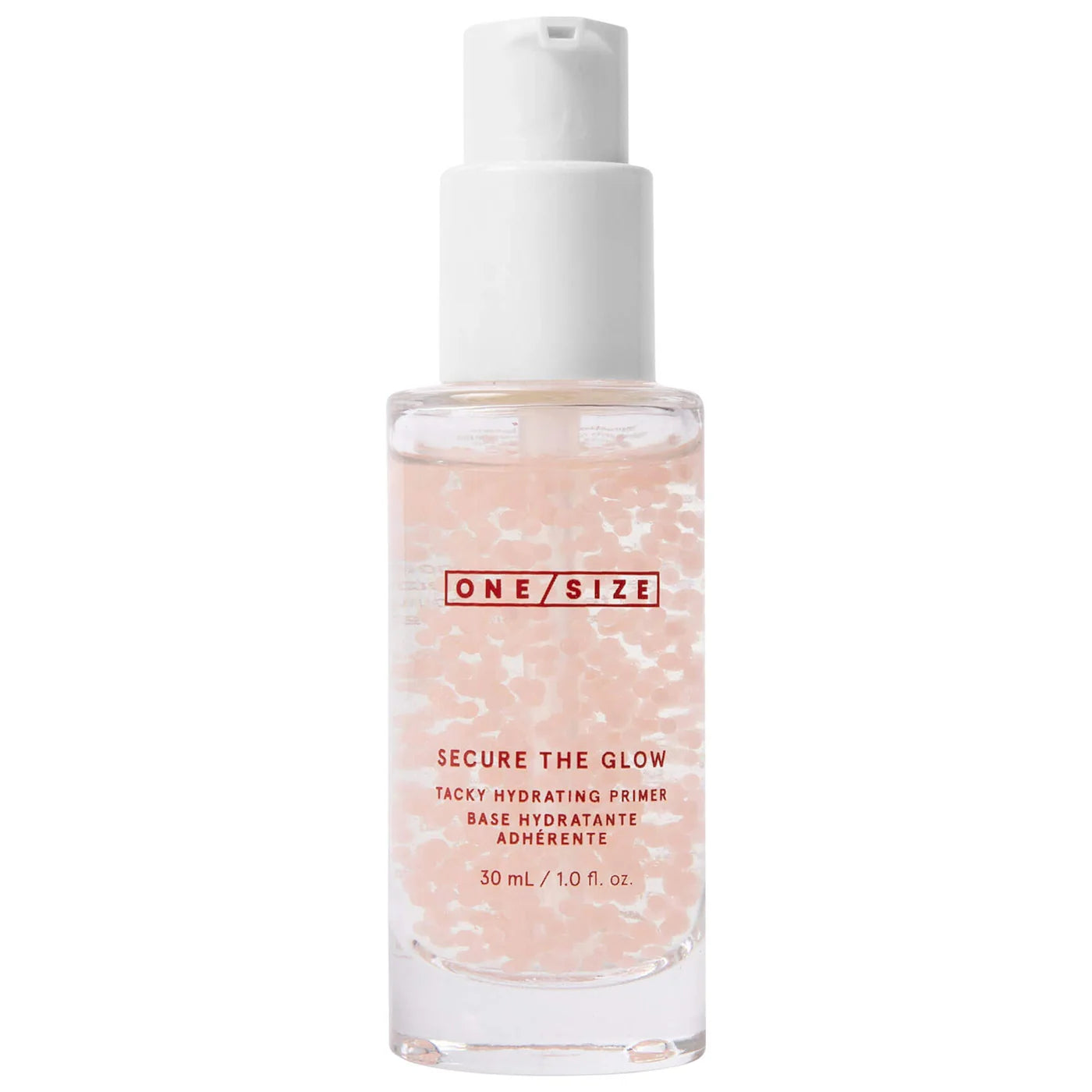 ONE SIZE Secure the Glow Tacky Hydrating Primer 30ml dewy grip aloe vera vitamin E Pakistan