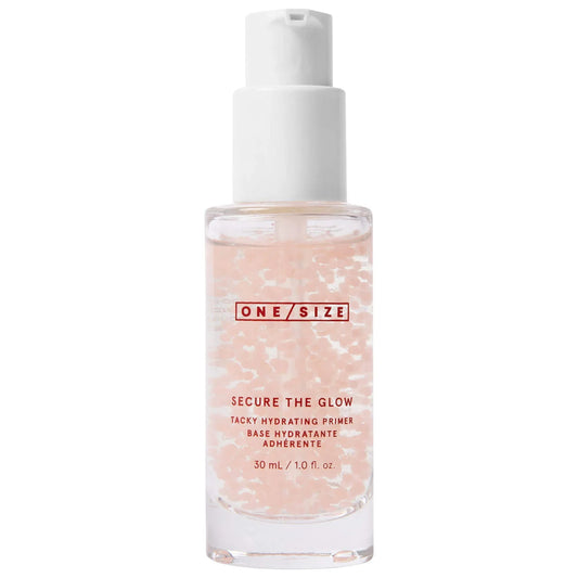 ONE SIZE Secure the Glow Tacky Hydrating Primer 30ml dewy grip aloe vera vitamin E Pakistan