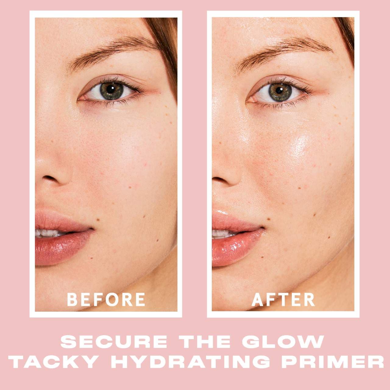 ONE SIZE Secure the Glow Tacky Primer 30ml bottle front view packaging