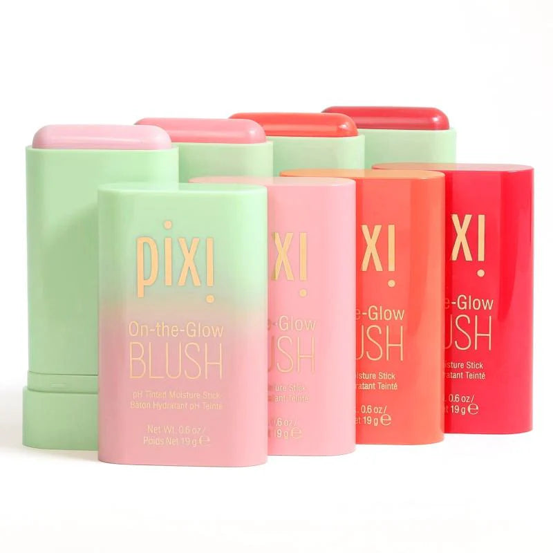 Pixi On-the-Glow Blush Tinted Moisture Stick Fleur Ruby Juicy collection all three shades Pakistan
