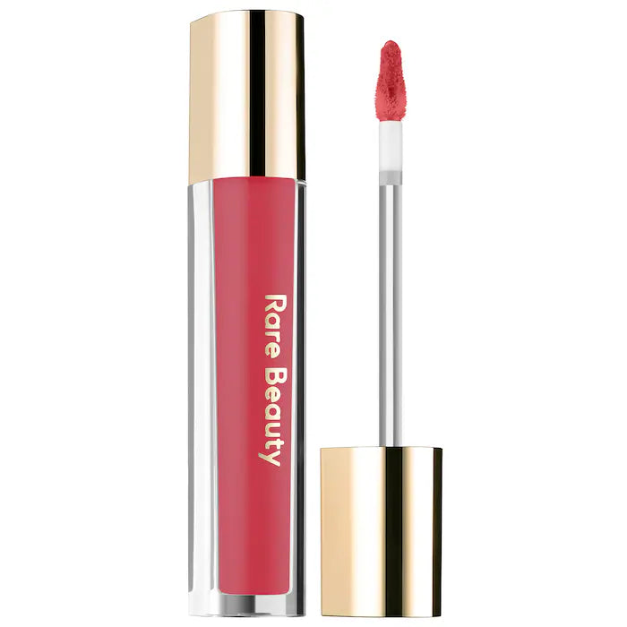 Rare Beauty Stay Vulnerable Glossy Lip Balm Nearly Apricot cushiony hydrating gloss Pakistan