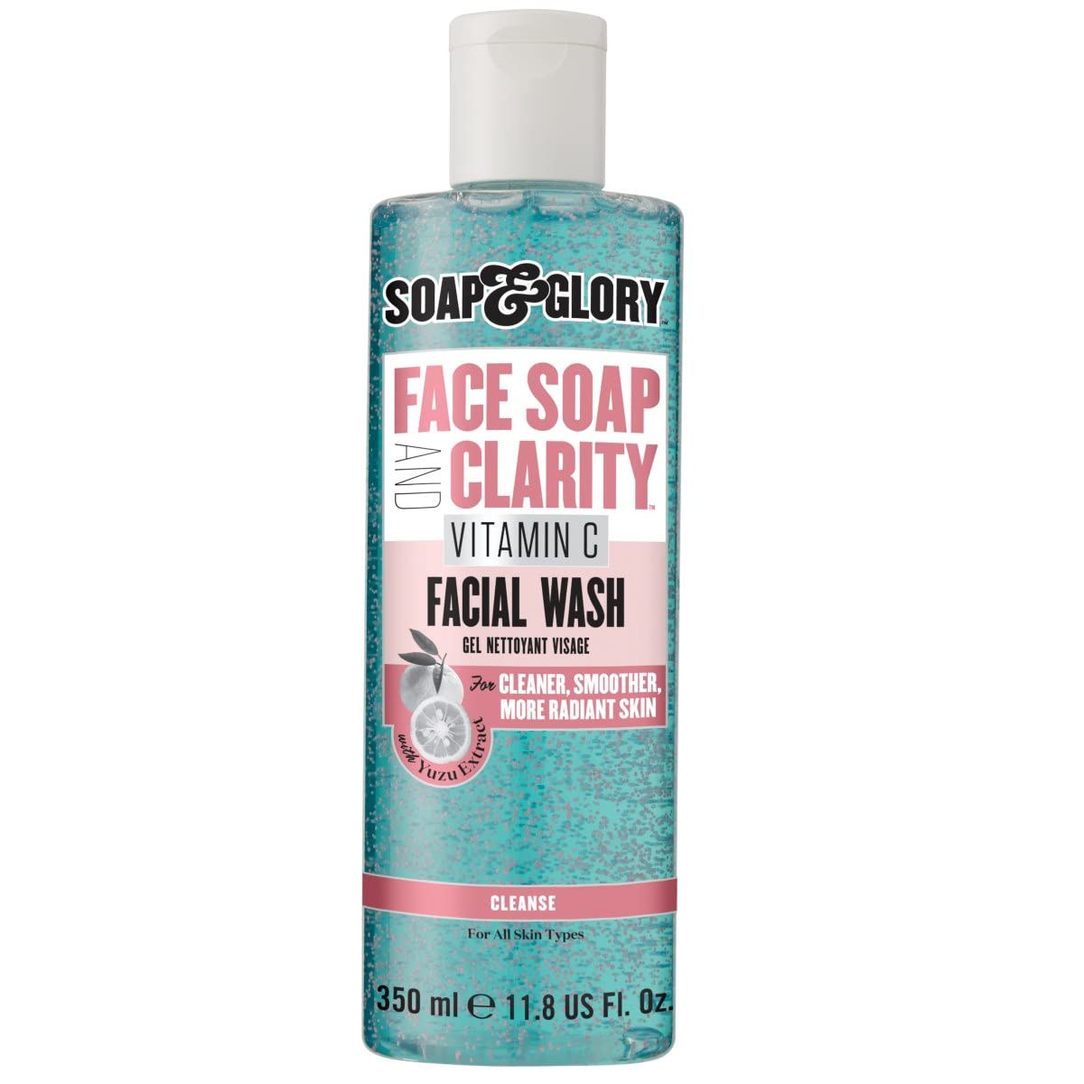 Soap and Glory Face Soap and Clarity 3 in 1 Daily Vitamin C Facial Wash 350ml Pakistan