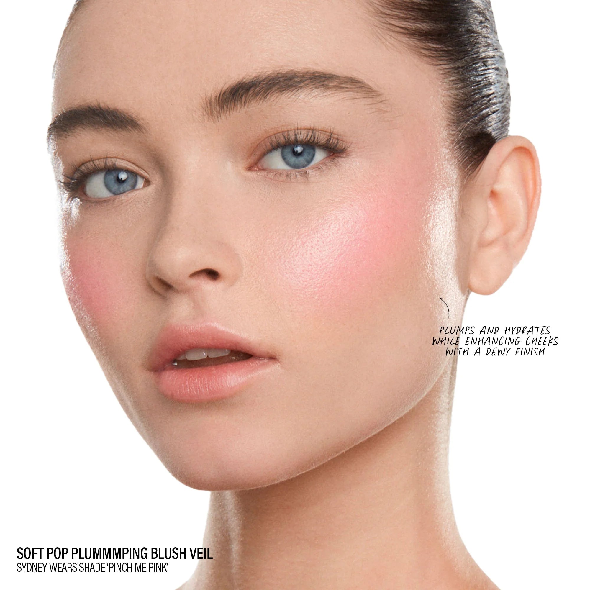 Soft Pop Plumping Cream Blush Veil natural radiant finish