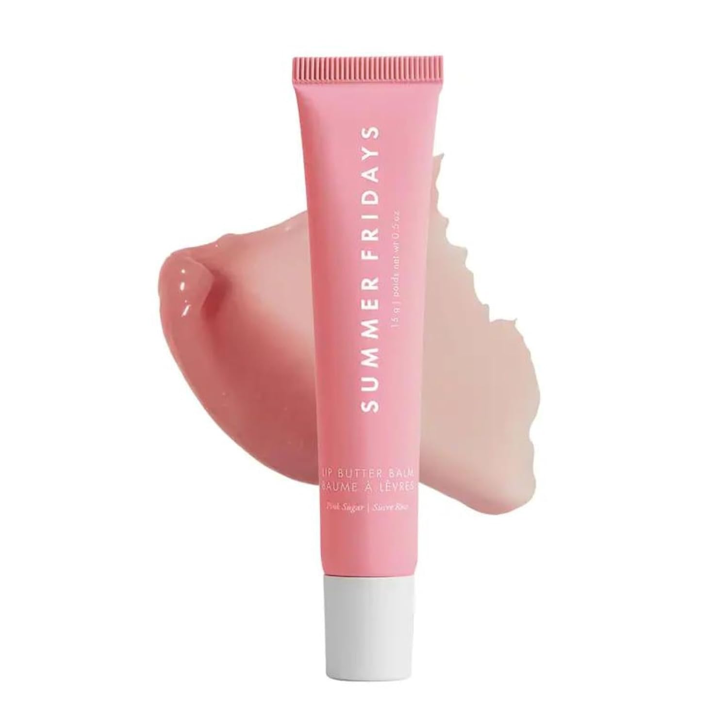 Summer Fridays Lip Butter Balm Poppy shade glossy nourishing lip balm