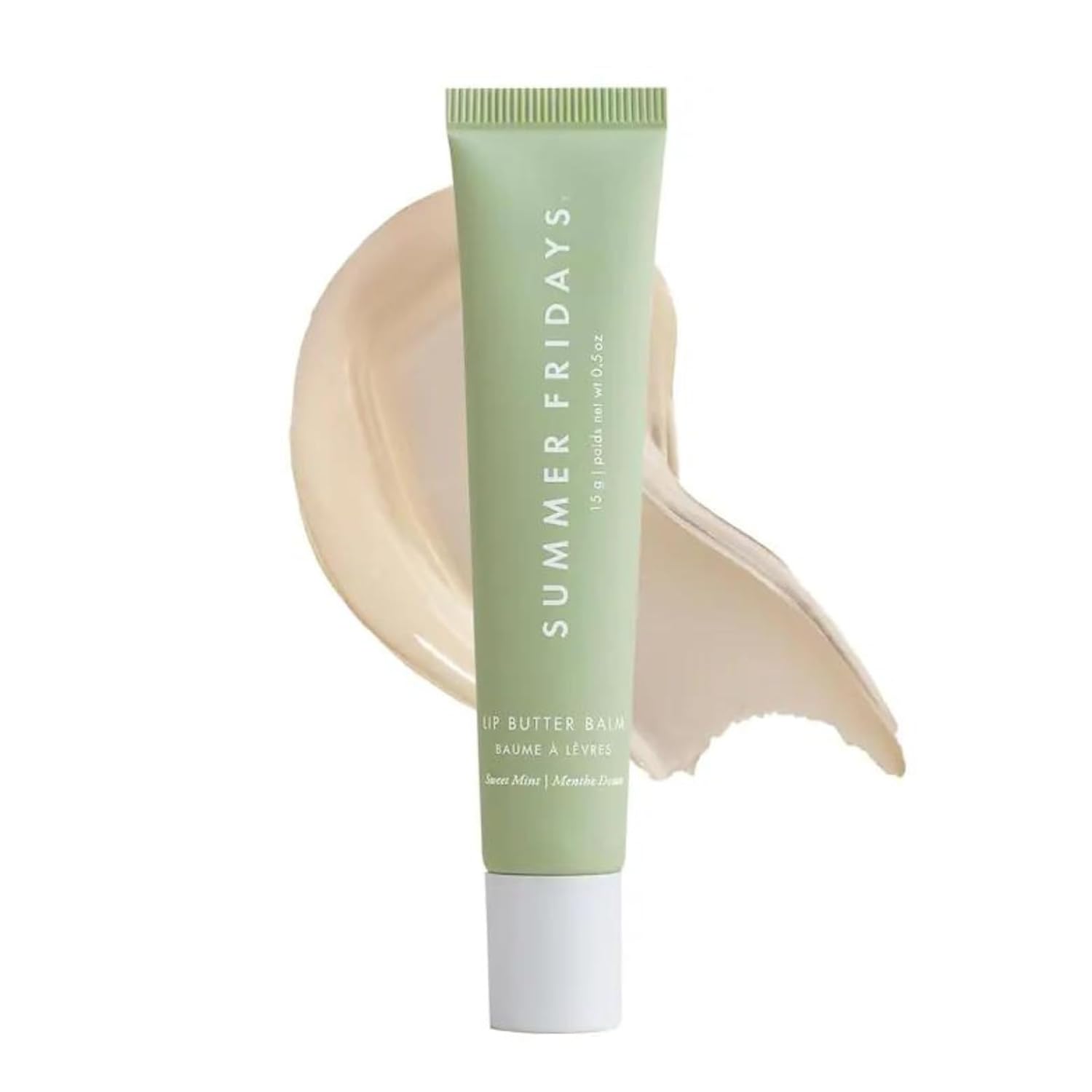 Summer Fridays Lip Butter Balm Sweet Mint shade refreshing vegan lip balm