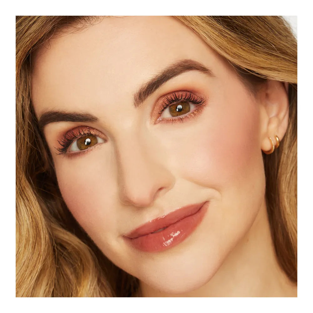 Tarte Honeysuckle Holiday Maracuja lip gloss shades swatches on lips