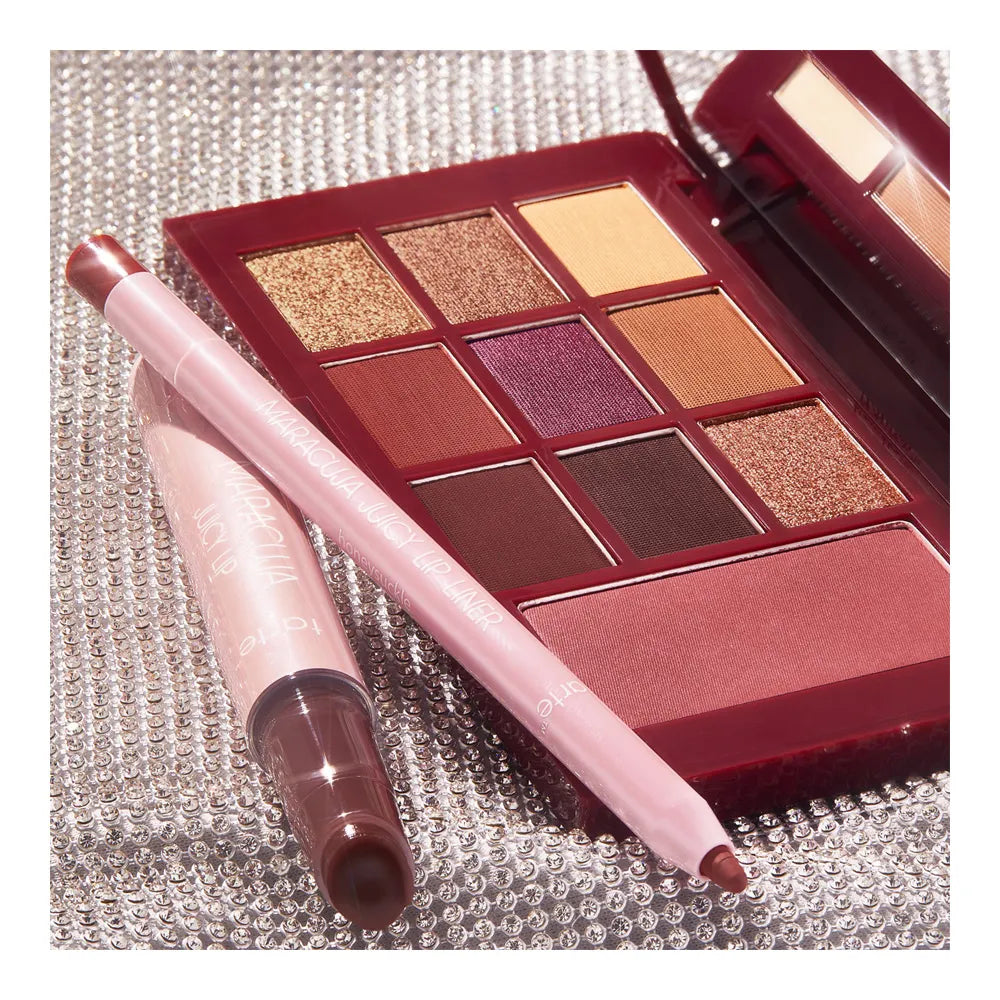 Tarte Maracuja Juicy Collectors Set open showing multiple lip gloss shades