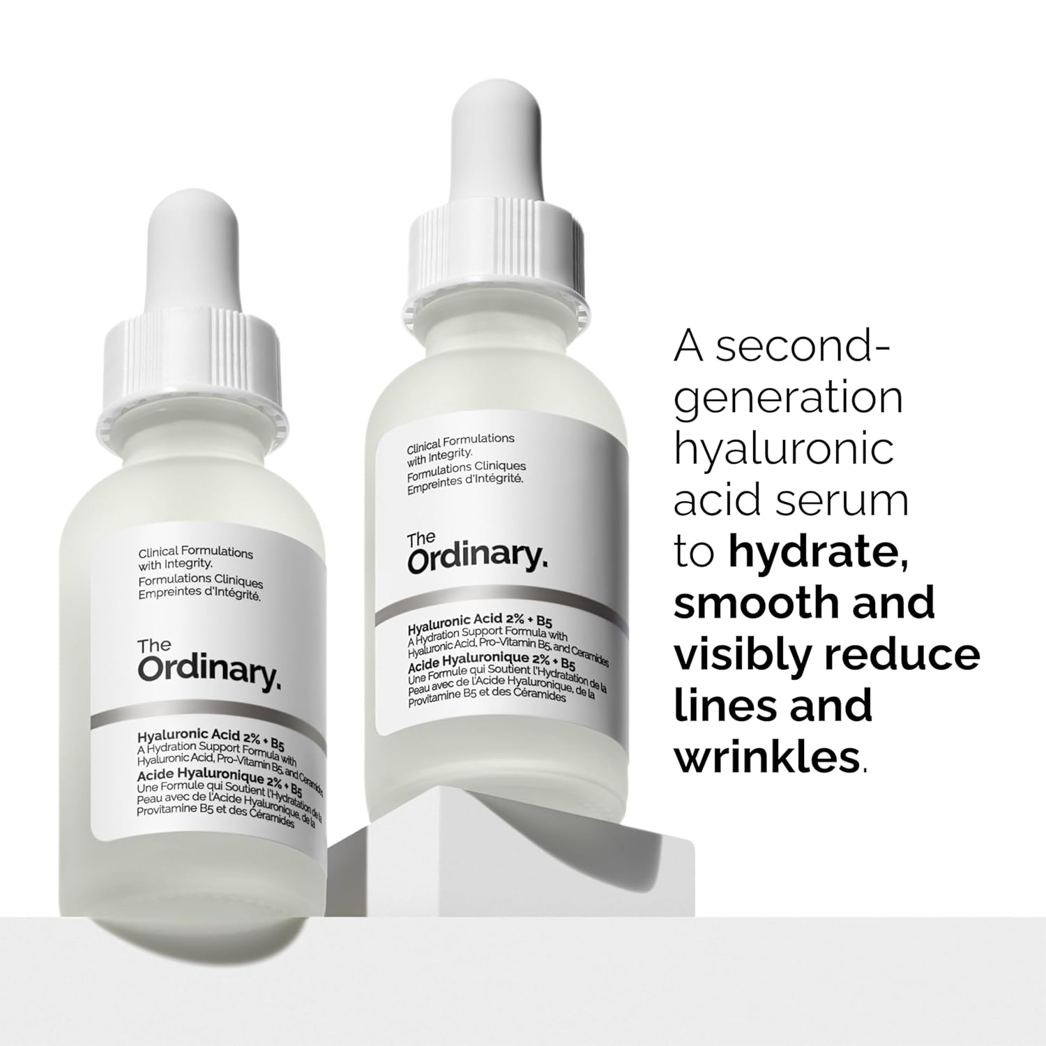 The Ordinary Skin Support Set three products skincare routine set front view