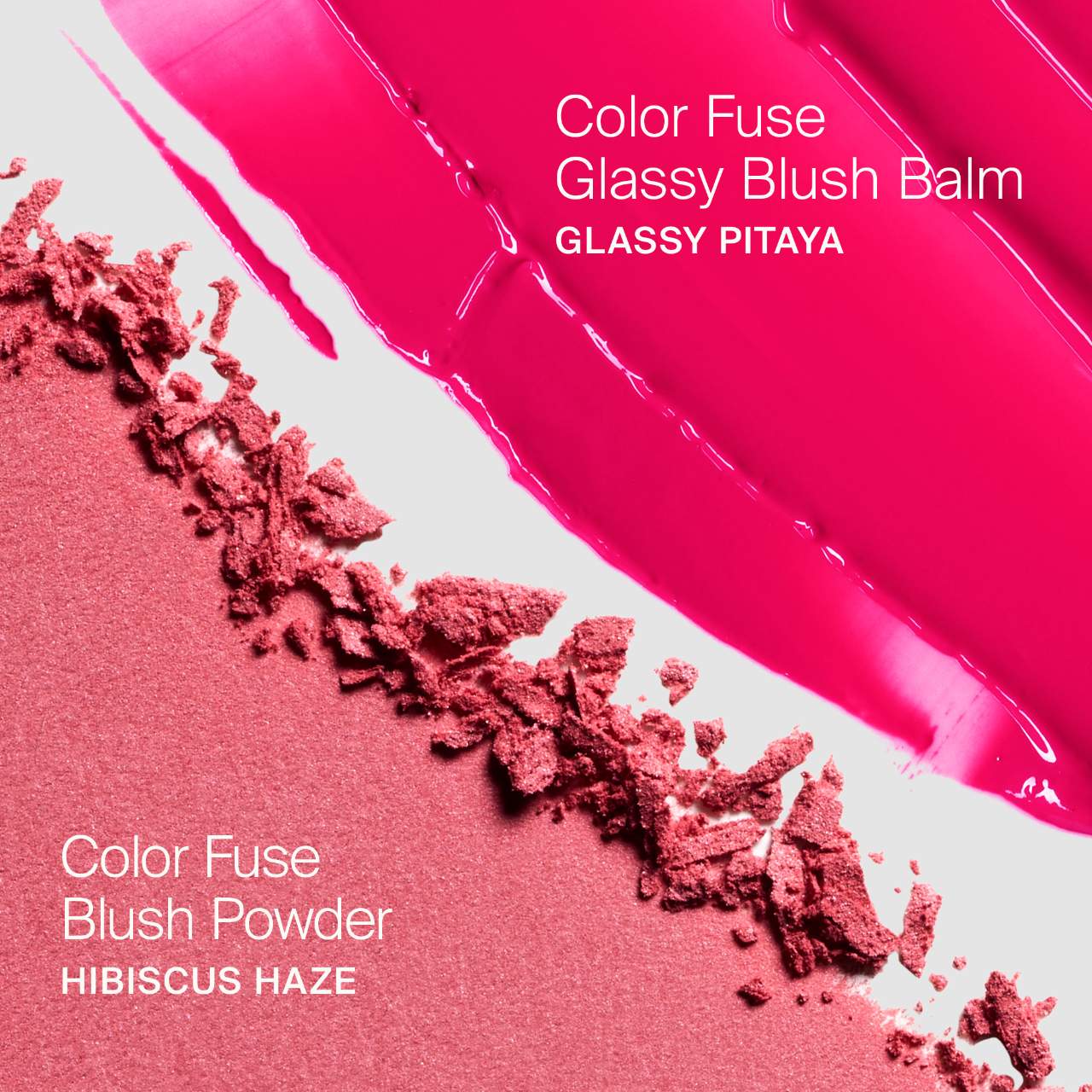 Haus Labs - Color Fuse Glassy Blush Balm Stick + Powder Blush Set