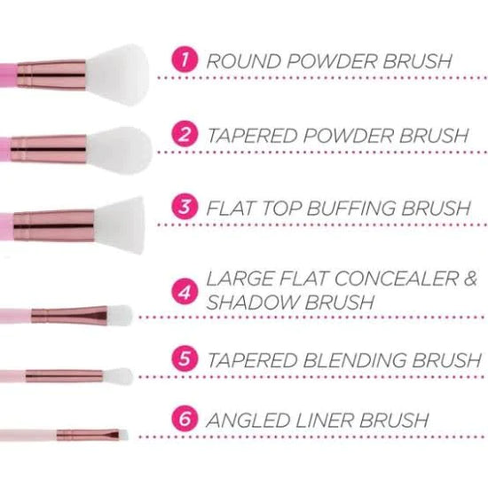 BH COSMETICS Mini Brushes Set