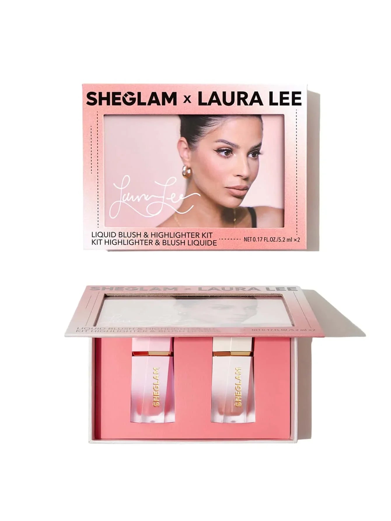 SHEGLAM X LAURA LEE LIQUID BLUSH & HIGHLIGHTER KIT