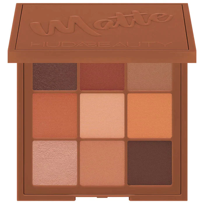 HUDA BEAUTY MATTE OBSESSIONS EYESHADOW PALETTE - WARM