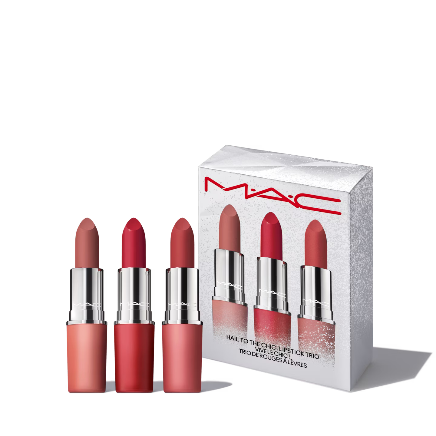 Mac Hail to the Chic -Lipstick Trio Set